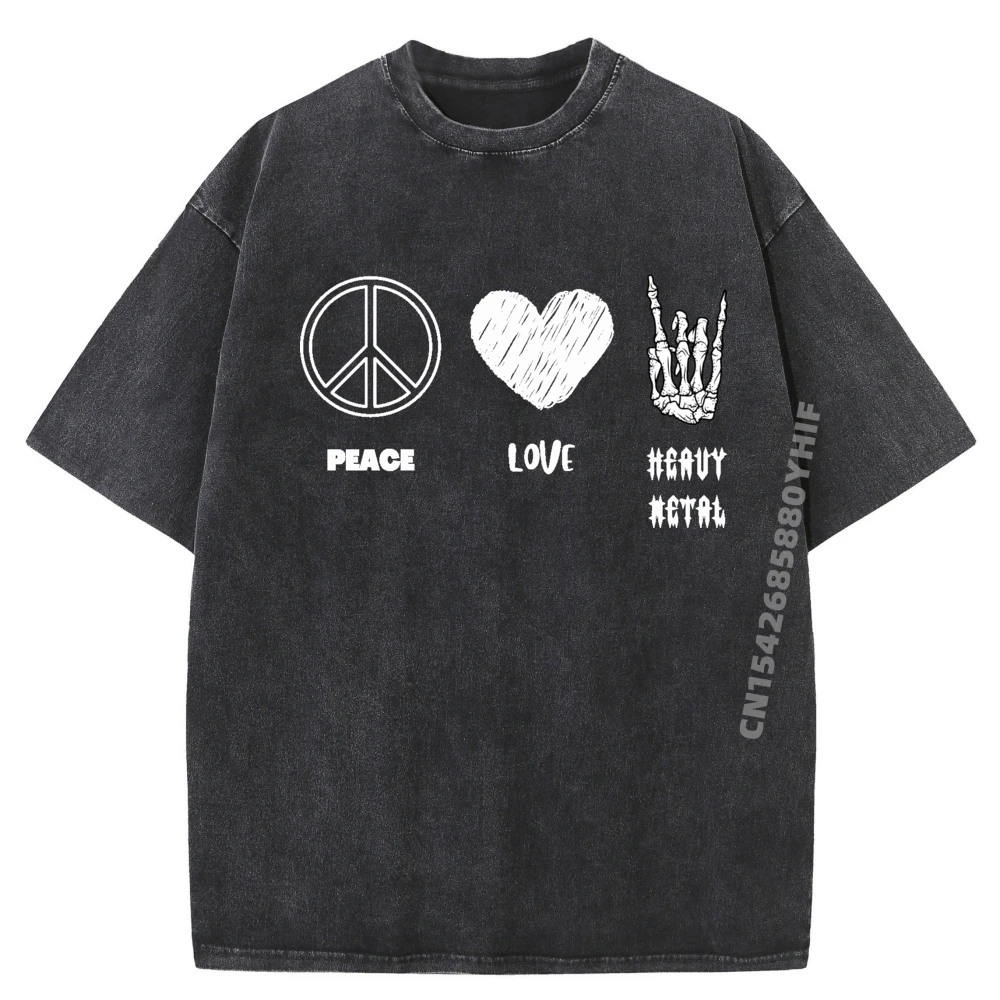 

Мужские футболки Funny Peace Love Lovers, мужская одежда, футболка с рисунком, мужская свободная стираная рубашка, уличная одежда