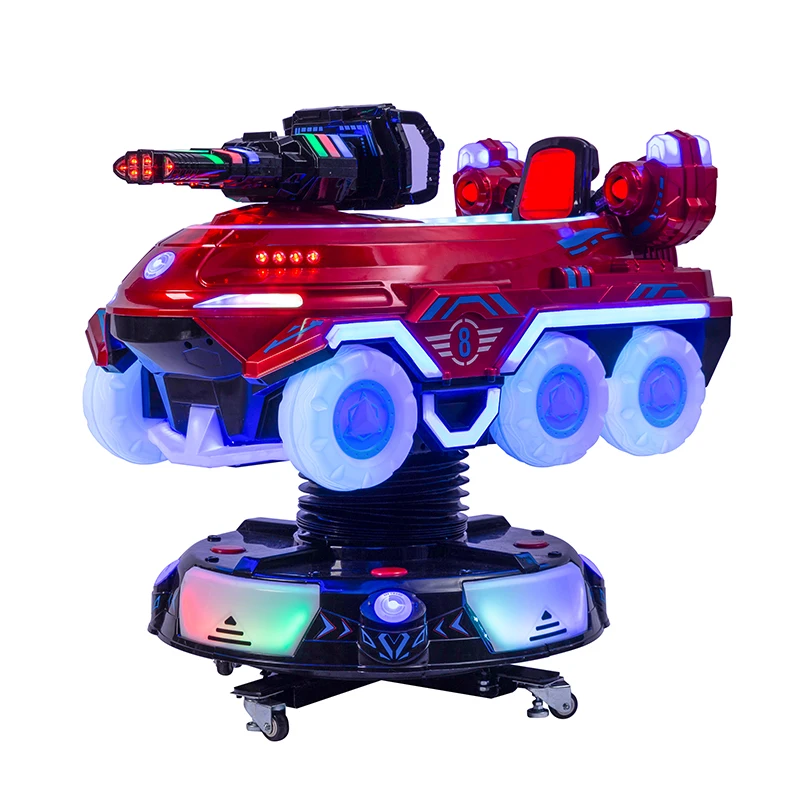 Coin Operated Kids Rocking Car Arcade Game Machine Children  Ride On Swing Machine for Playground Mall