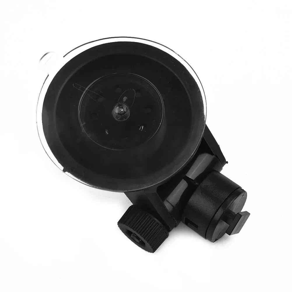 Premium Car Driving Video Recorder T Type Suction Cup Holder Stand Bracket Mount ABS Material Black 52mm Suction Cup