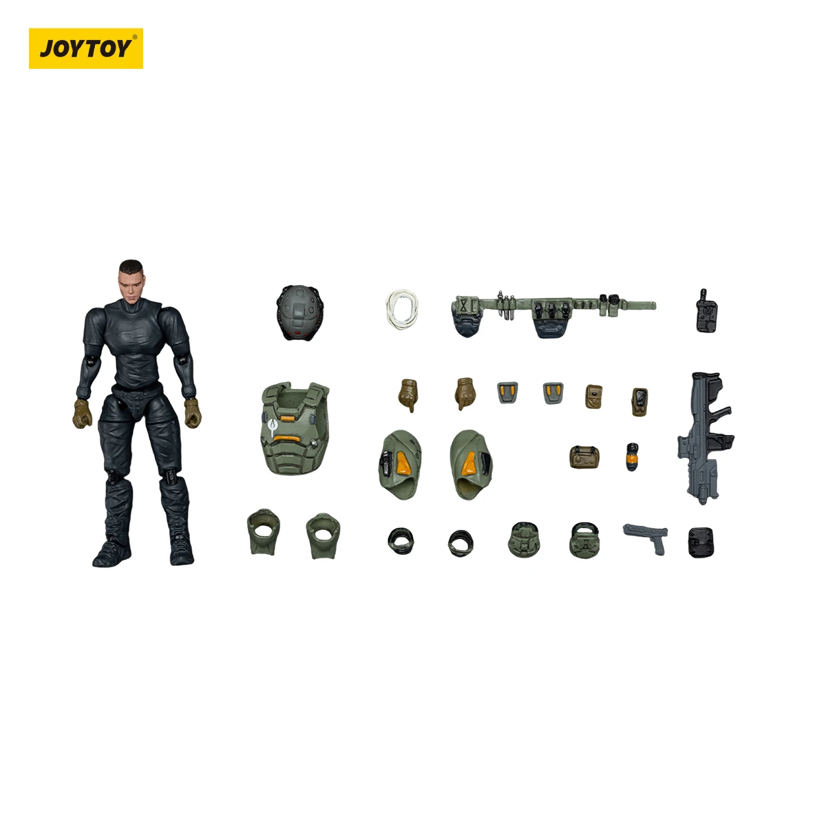 [TERSEDIA]JOYTOYDark Source 1/18 Action Figures Seri APOC Bedrock&Storm Tempestus 2PCS Model Militer Anime
