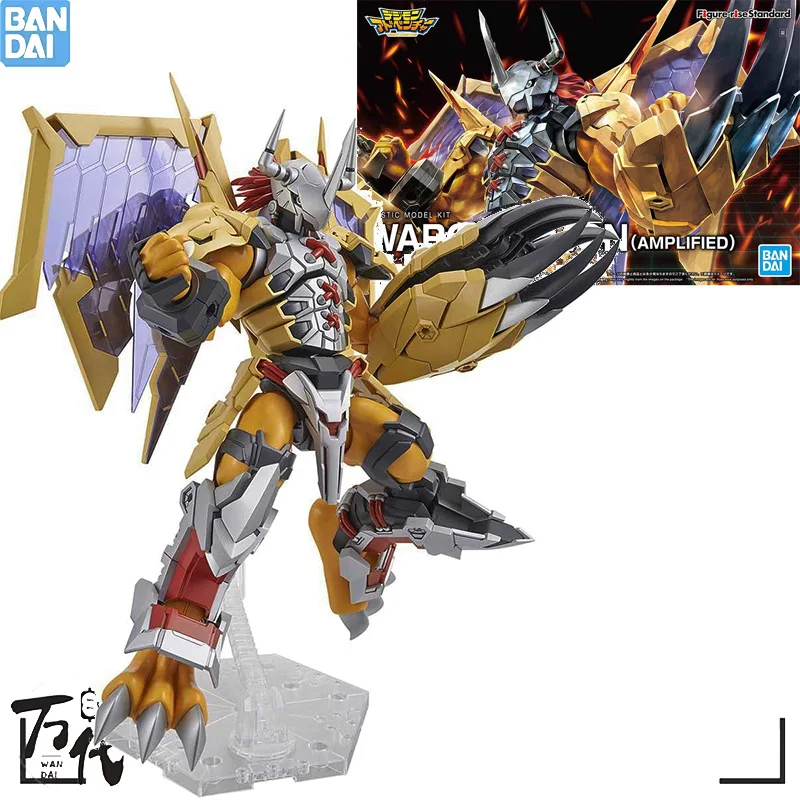 

Bandai оригинальная сборка, стандартная фигурка с усилением Digimon Adventure War Greymon, сборная фигурка, модель, детская игрушка в подарок