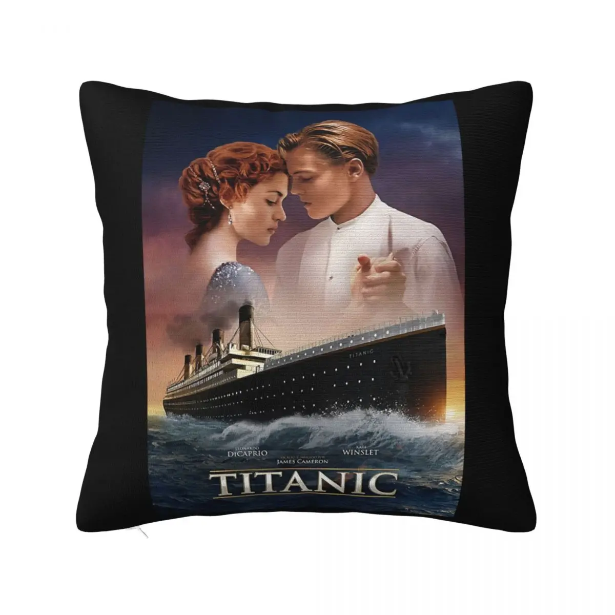 تيتانيك الفيلم المشارك ليونارد دي كابريو ريترو كول فيلم ريترو 2274 خمر أحدث الفكاهة الصيف نمط كيس وسادة