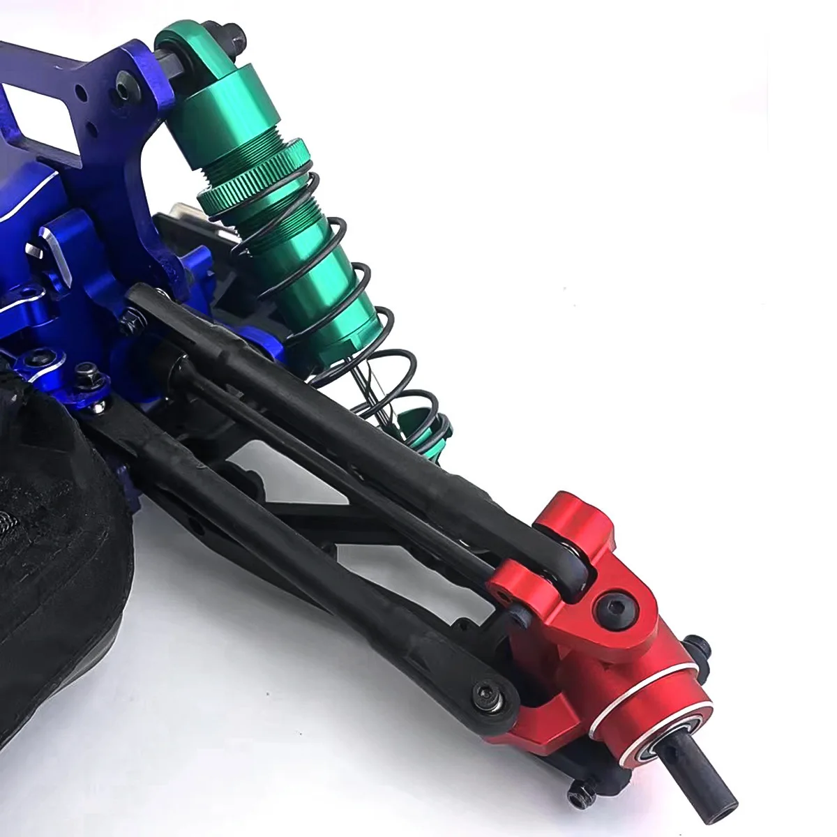 Ammortizzatori anteriori e posteriori in lega di alluminio TRAXXAS 1/8 Rc Car SLEDGE