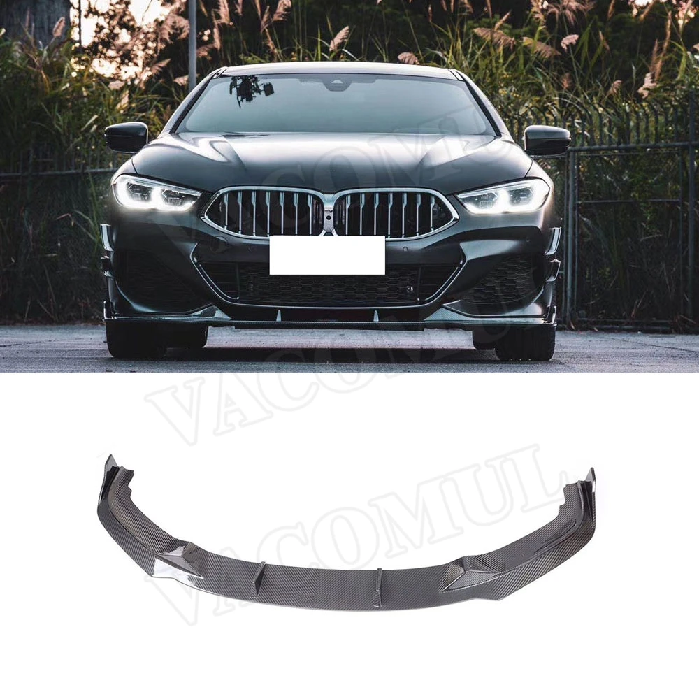 

VACOMUL Carbon Fiber Front Lip Spoiler For BMW 8 Series 840i G14 G15 G16 Sport 2019 2020 Car Bumper Chin Guard