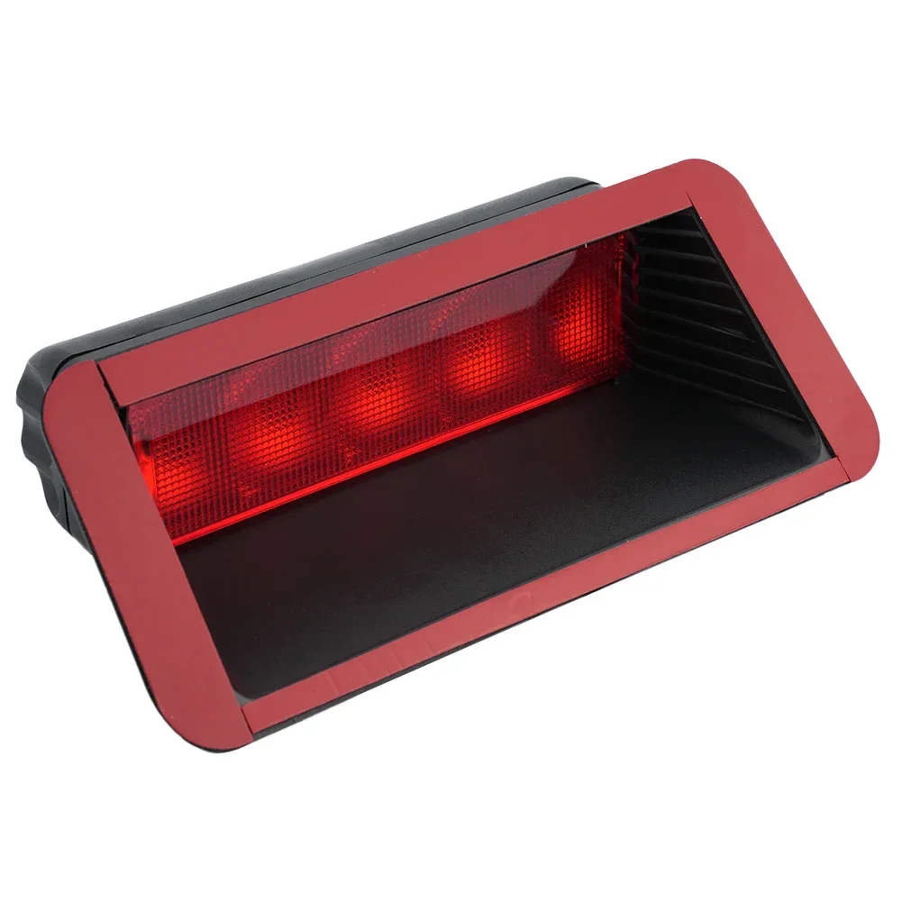 Car DRL Red 5 LED Rear Tail Stop Fog Triangular Brake Light Stop Safety Lamp Car Motor Free Ship LED Rear Tail Ligth