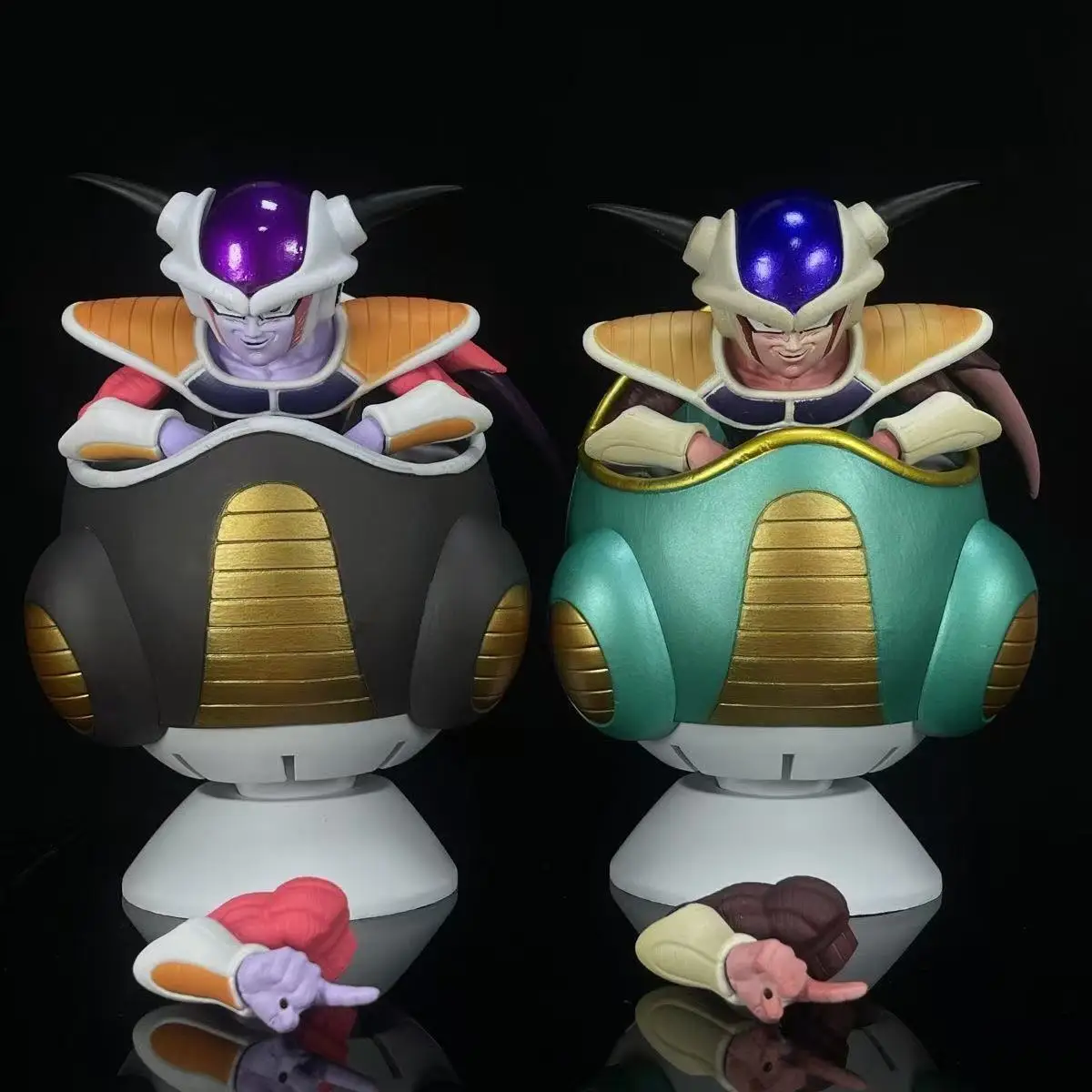 19cm Anime Dragon Ball Z Baby Carriage The First Form Frieza Action Figure Doll Model Toys Gifts