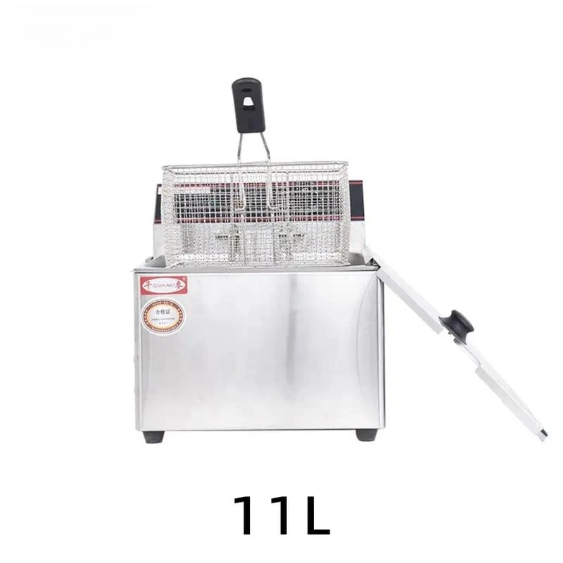 Commercial Industrial Chicken Pressure Chip for Fried Oil Filter Table Top Deep Fryer Continuous Price Mcdonalds Deep Fryer