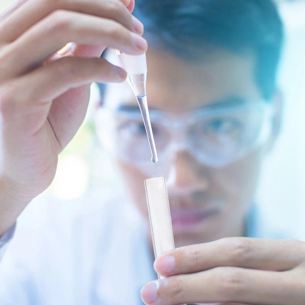 

50 Pcs Test Tube Cork Tubes with Caps Sample Bottles Small Vial Container Liquid Tiny Vials