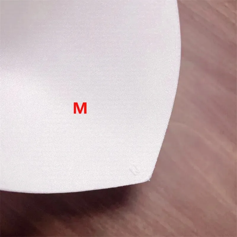 1 Paar große, atmungsaktive, dünne Schwamm-Brustpolster, weich, hautfreundlich, schweißabsorbierend, für Sommerkleid, Badeanzug, Brustschale – Detail 11