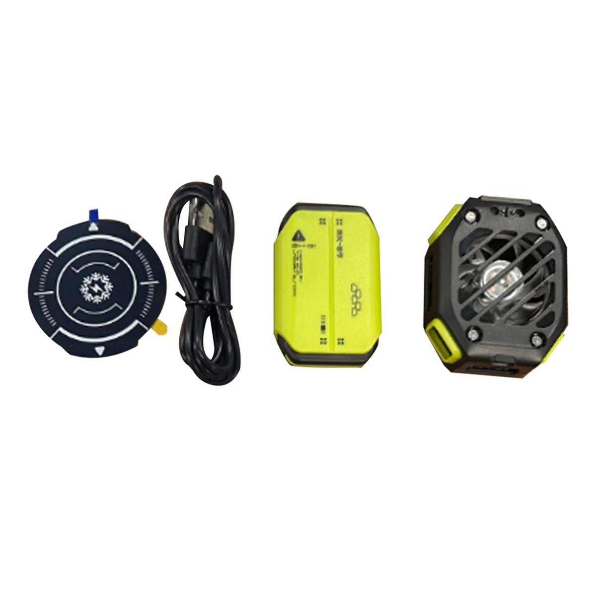 X111 โทรศัพท์ Magnetic Semiconductor พัดลมระบายความร้อนหม้อน้ํา 7 เกียร์ปรับเกม Cooler สําหรับ IOS Android Universal Rich