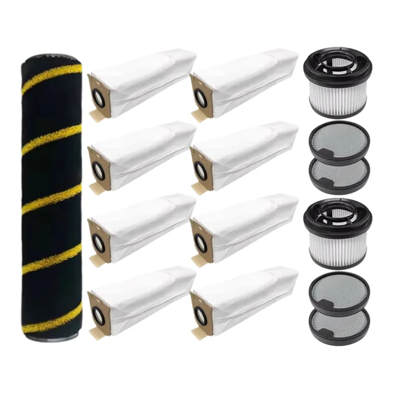 

ABLD For Dreame Z10 Station/Z20 Station Robot Vacuum Cleaner Replacement Parts Roller Brush HEPA Filter Dust Bag