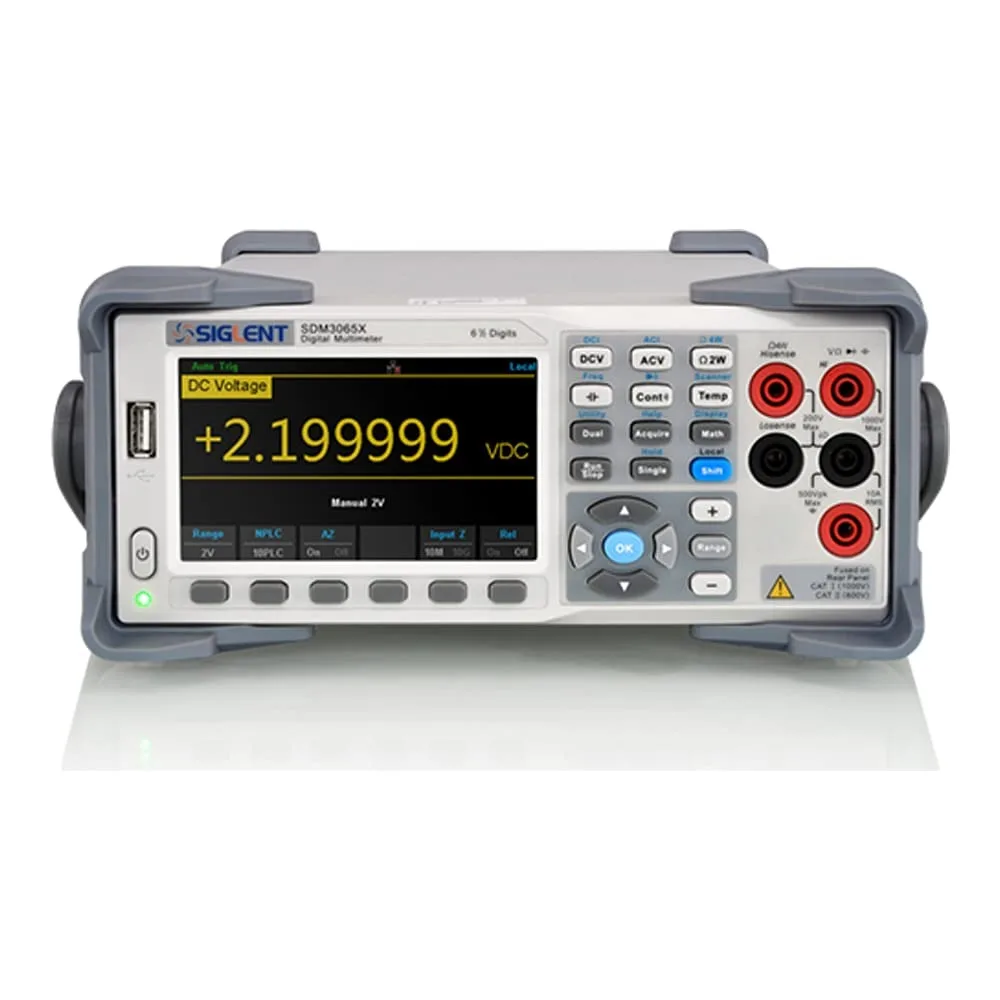 NEW-Siglent Technologies SDM3065X 6 ½ Digit Digital Multimeter, DMM