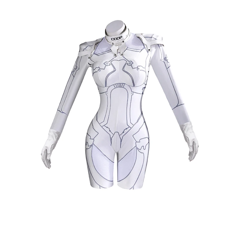 Seria UWOWO Collab: Kostium cosplay z gry Blood Rain Evie, rozmiary S-2XL, kostium na Halloween — 2