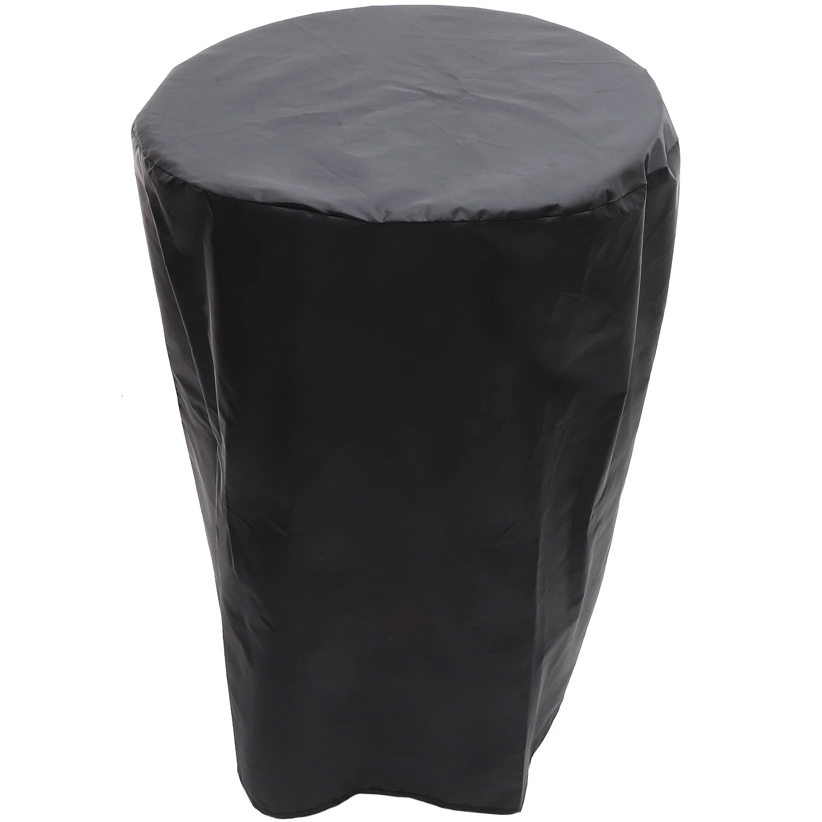 

Waterproof Dustproof Bucket Cover Outdoor Barrel Tank Protective Black Rain Covers Lightweight Foldable Oxford Cloth Keeps Water
