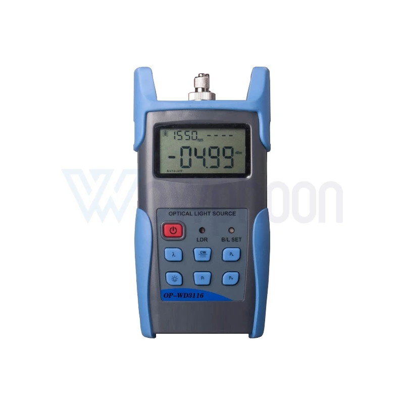 

OP-WD3116 Handheld High Stabilization Power Meter Optic Fiber MM Light Source, Customized 850, 1300, JW3116, 1310, 1550, 1625nm