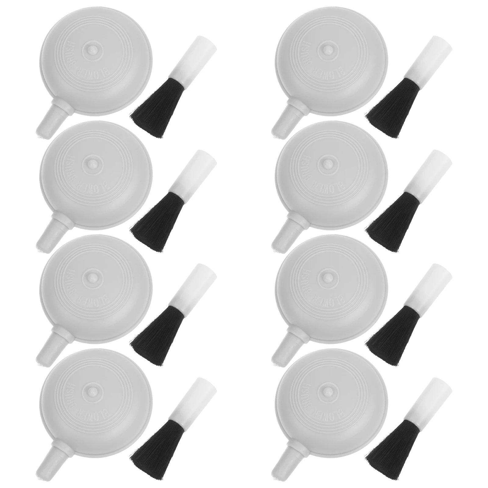 

8Pcs Lens Blower Brush 2-in-1 Cleaning Tool Camera Sensor Dust Remover Detachable Brush for Lens Pc Musical Instruments