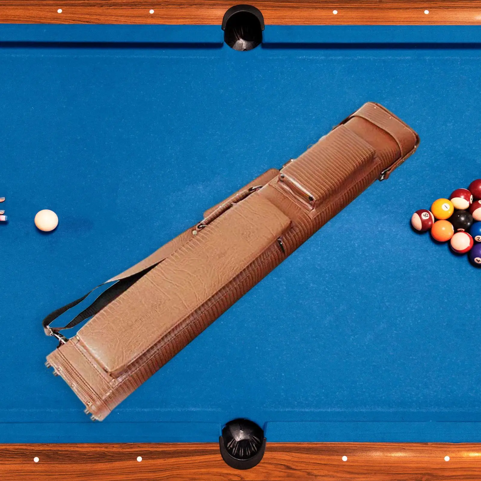 Pool Cue Case, Billiard Pool Cue Stick Carrying Bag, Anti Scratch Portable Easy to Carry Protective Pouch, Pool Cue Bag