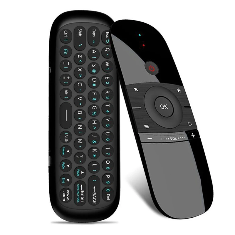 W1 Remote Control 2.4G Wireless Somatosensory Flying Squirrel Mini Keyboard Remote Control For TV Projector Set-Top Box