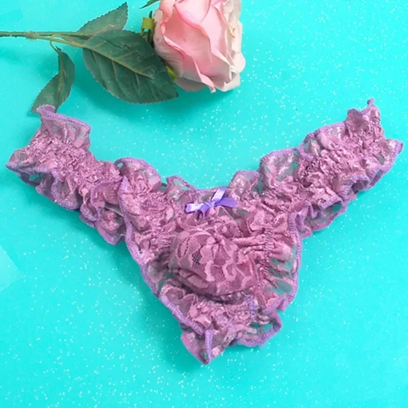 Мужские кружевные сексуальные брюки и трусы с низкой талией Live Show Dance DJ Club Bar Private Party BF Harajuku Irricident