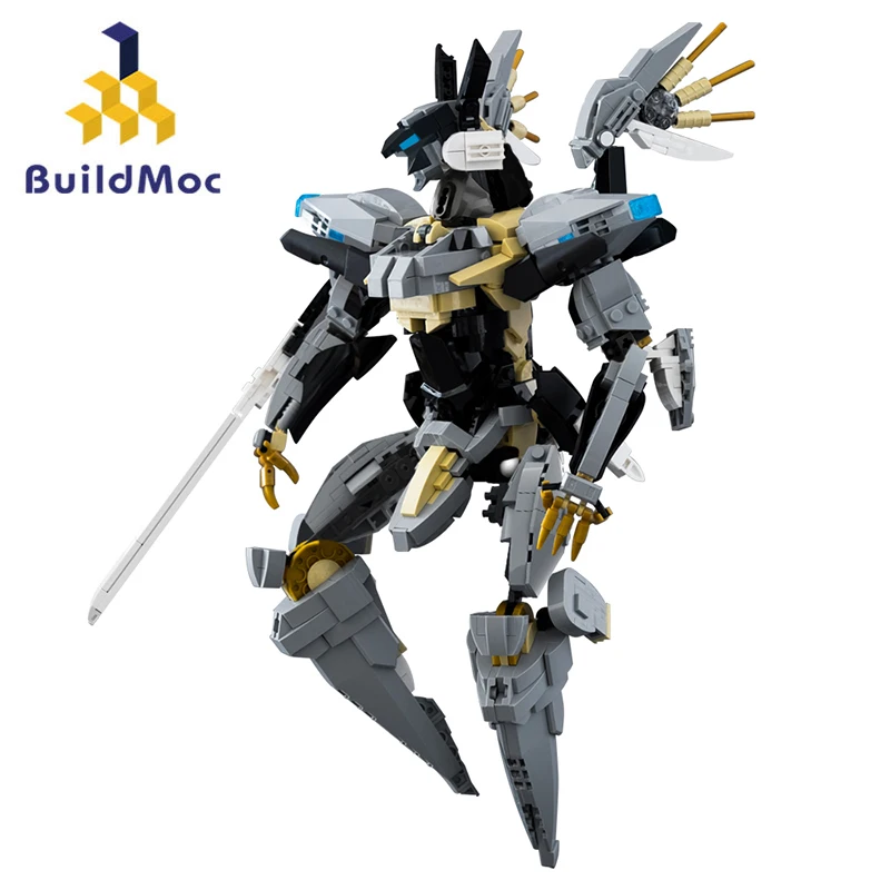 

Buildmoc Zoned of the Enders Jehutyed Mech Robots MOC Set Building Blocks Kits Toys for Children Kids Gifts Toy 1058PCS Bricks