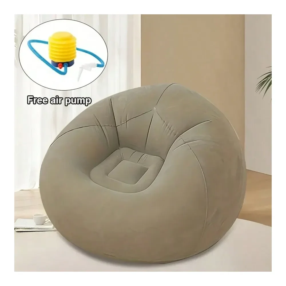 

Надувное кресло-мешок, мягкое и удобное, в стиле татами, круглое, для дома и улицы, расслабляющее сиденье для гостиной, для отдыха.