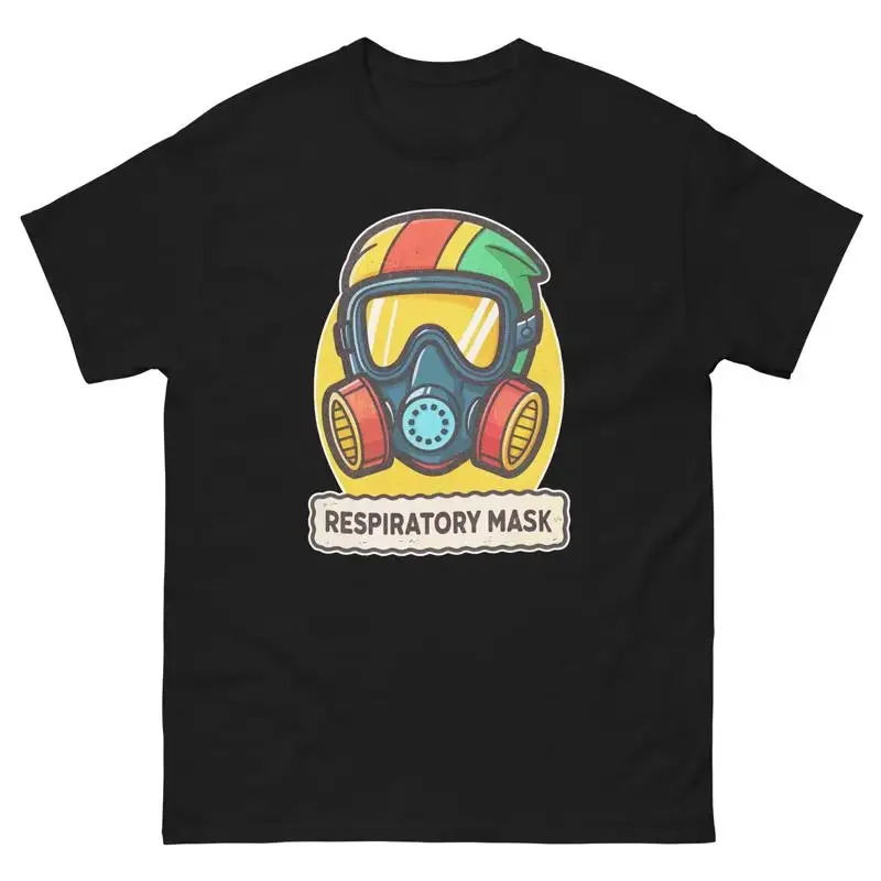 Respiratory Mask Hospital Health Medical Safety T Shirt