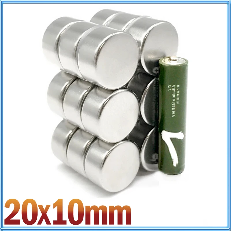Круглый магнит 20x10 мм 2-50 шт. 20*10 мм аксессуар для доски, кухни, офиса, гаража, инструмент, холодильник, холодильник