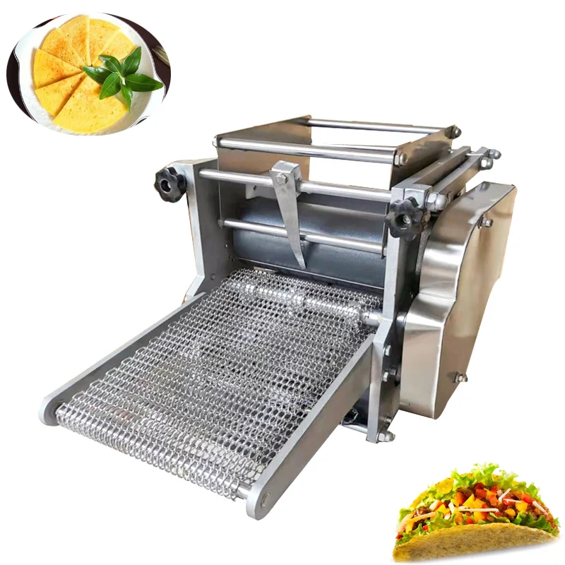 Commercial Grain Product Tortilla Machine Automatic Roti Bread Flour Industrial Corn Tortilla Making Machine