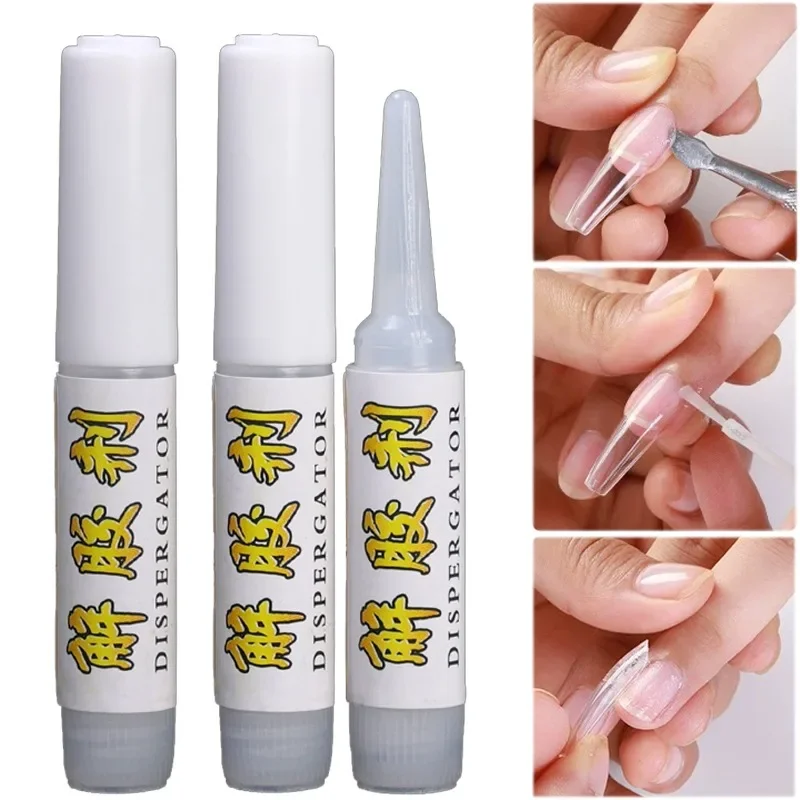 1/3/5PCS Removeing Debonder Glue for Removeing False Nails Rhinestone Liquid Remover Degreaser Nail Art Manicure Cleaner Tools