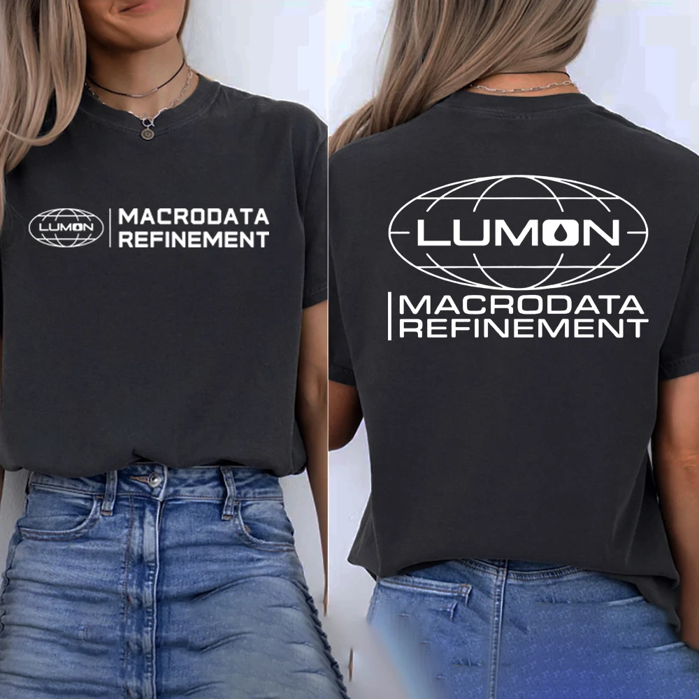 Lumon Macrodata Refinement Severance Shirt Severance TV Show Graphic T Shirts Unisex Short Sleeve T-shirts Dieter Eagan T-shirt