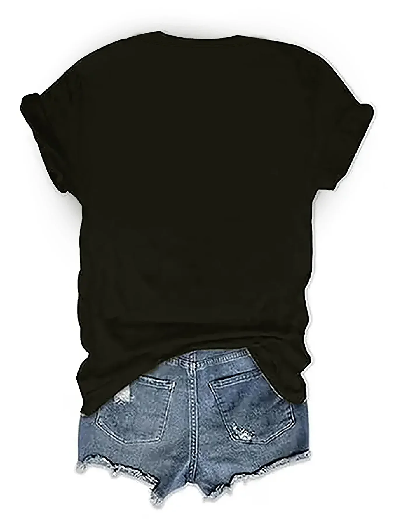 Damska koszulka z krótkim rękawem - California Los Angeles z nadrukiem graficznym, okrągły dekolt, biała z różowym i