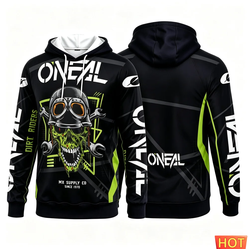 Herbst/Winter Herren Motorrad-Hoodie Herren Fahrrad-Hoodie Sweatshirt Herren Sportbekleidung Street Outdoor Harajuku Hoodie y2k Kleidung