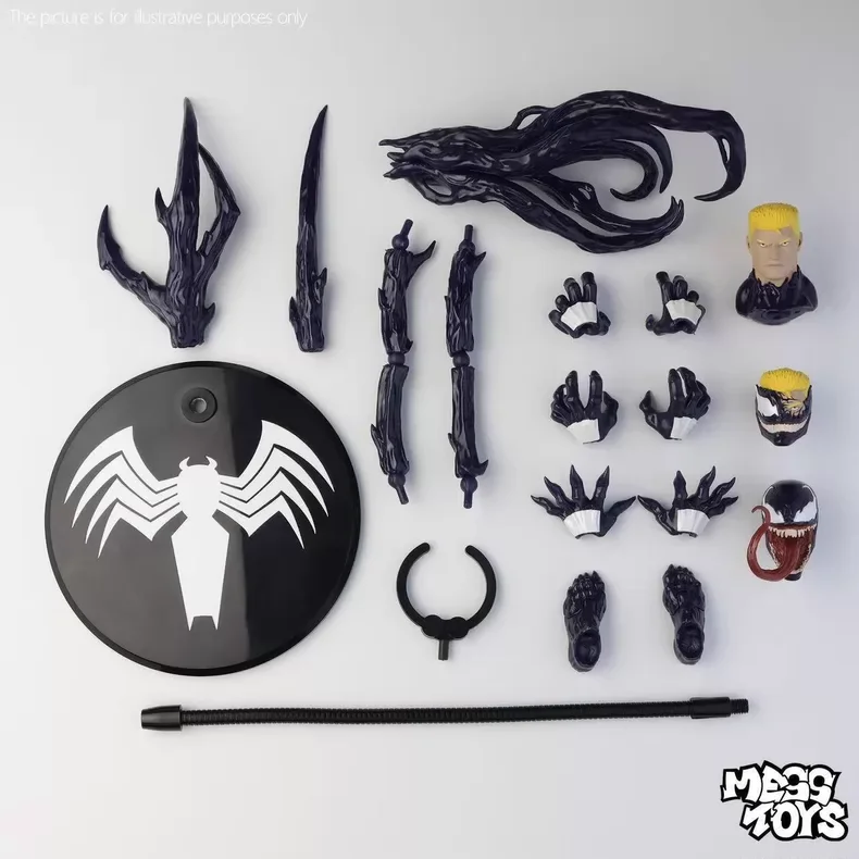 In Stock Mess Toys Venom Lethal Protector Articulated Action