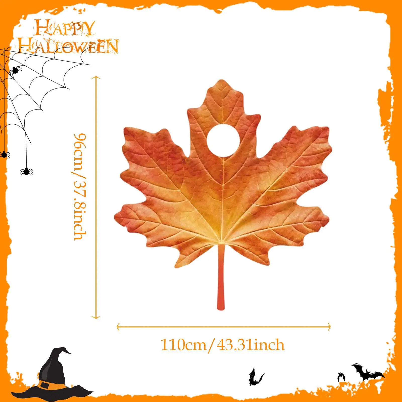 Acessórios adultos do traje da folha de bordo para a festa de dramatização do desempenho da fase