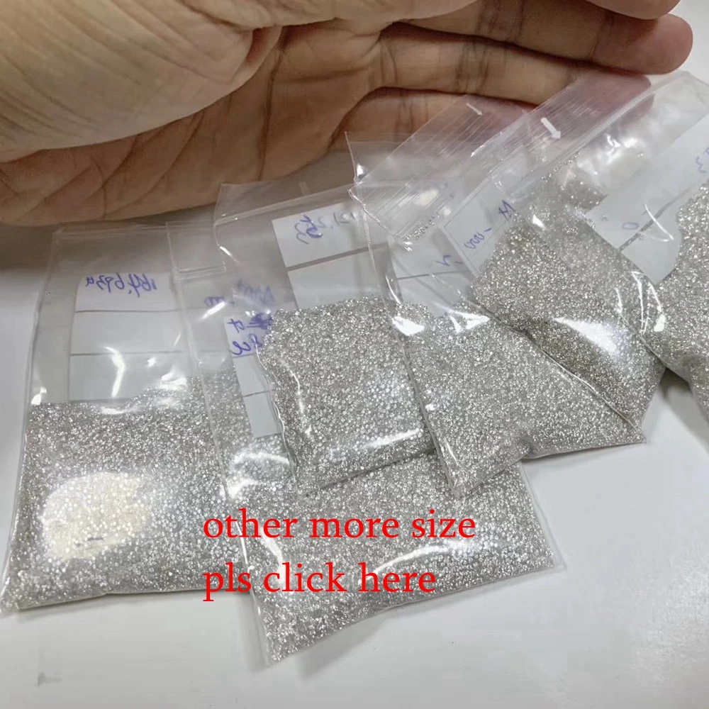 20 piezas 1,5mm diamante Real Natural Color FG VS claridad blanco redondo 100% piedra tierra suelta