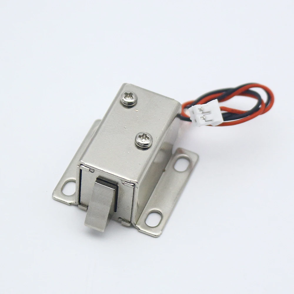 DC6v12v small electromagnetic lock solenoid bolt lock access control electric lock mini electric lock door lock