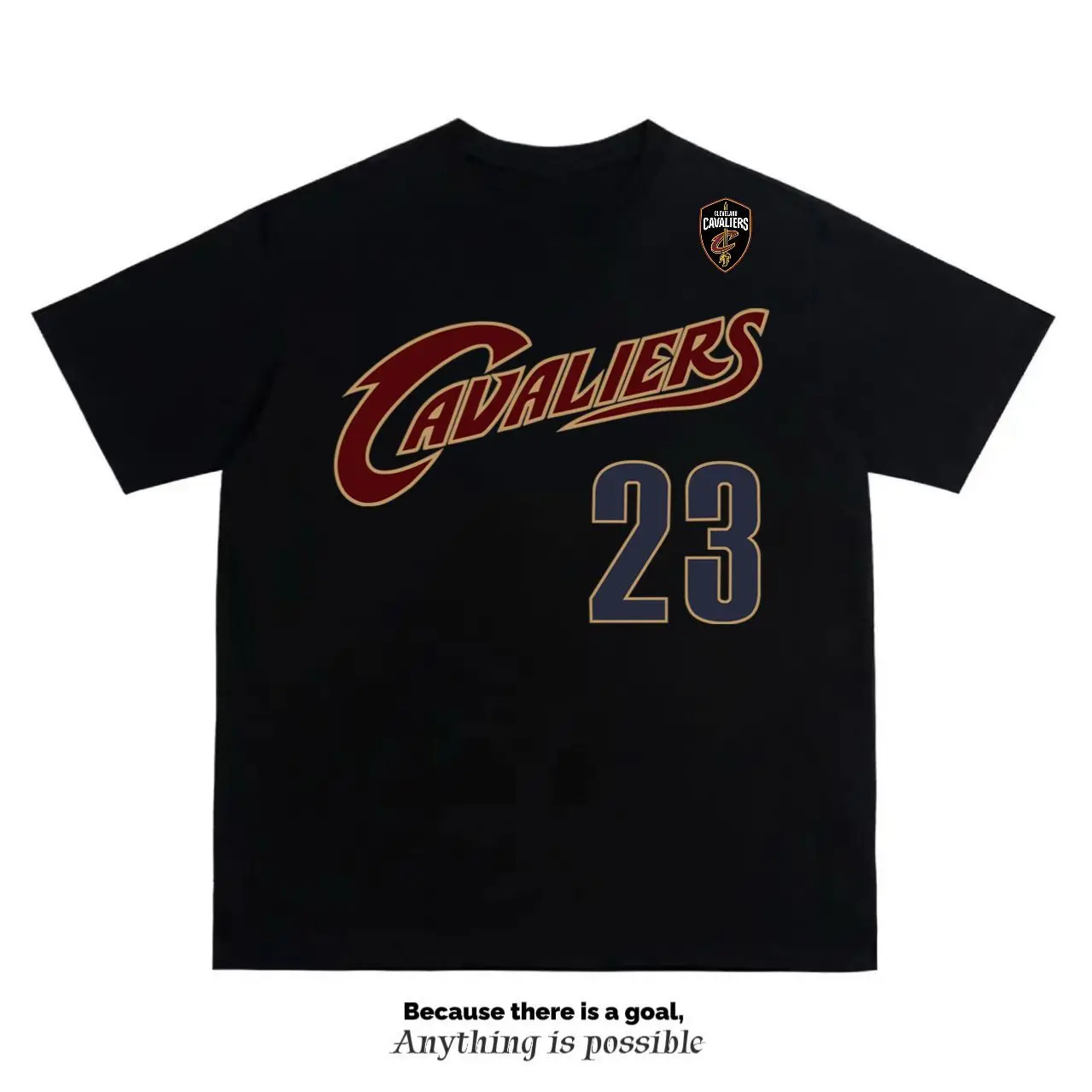 كليفلاند رقم. 23 جيمس 2003 الحنين كرة السلة جيرسي قصيرة الأكمام القطن تي شيرت الهيب هوب الأمريكية فضفاض الرياضة عارضة تي شيرت
