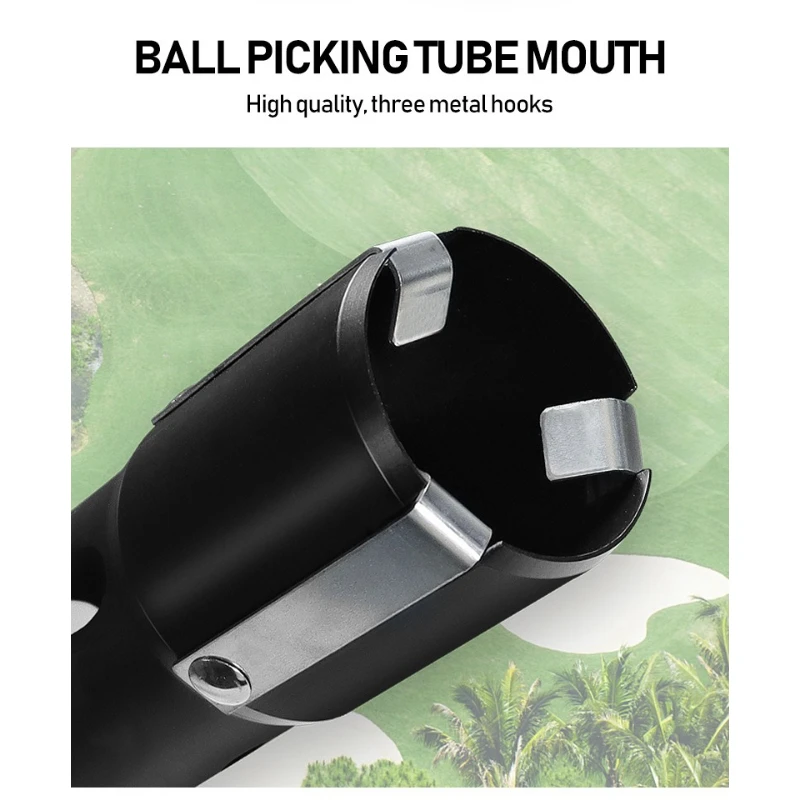 كرة جولف المسترد انفصال كرة جولف المنتقى العلوي أنبوب سبائك الألومنيوم كرة جولف جامع كرات الغولف أشعث المنتزع للرجال