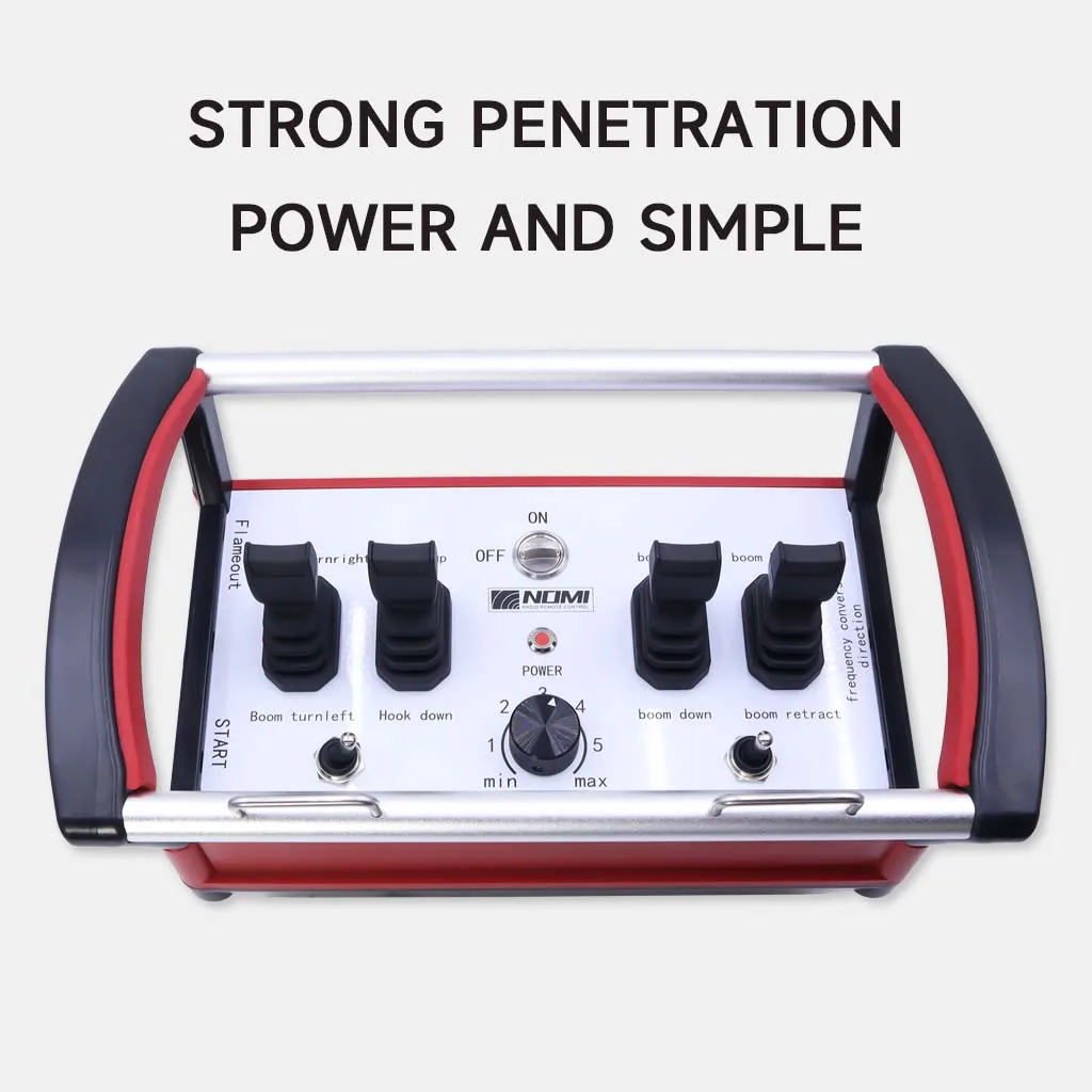 Durable Hydraulic Remote Control for Industrial Equipment 12-24V 4-Axis 500m Aerial Work Platform 1 Year Warranty