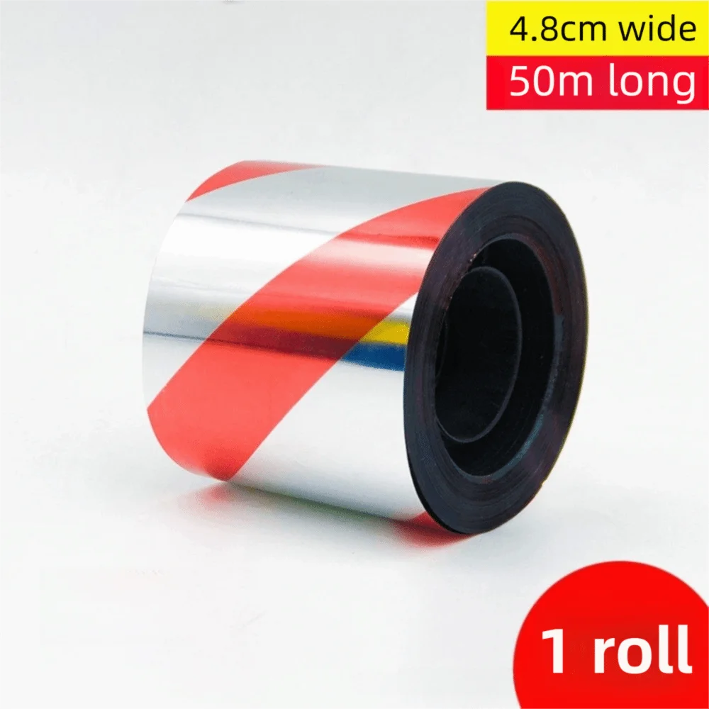 

50M/100M/300M Double-sided Reflective Bird Repellent Ribbon Flashing Hanging Adhesive-free Anti Bird Tape Multipurpose