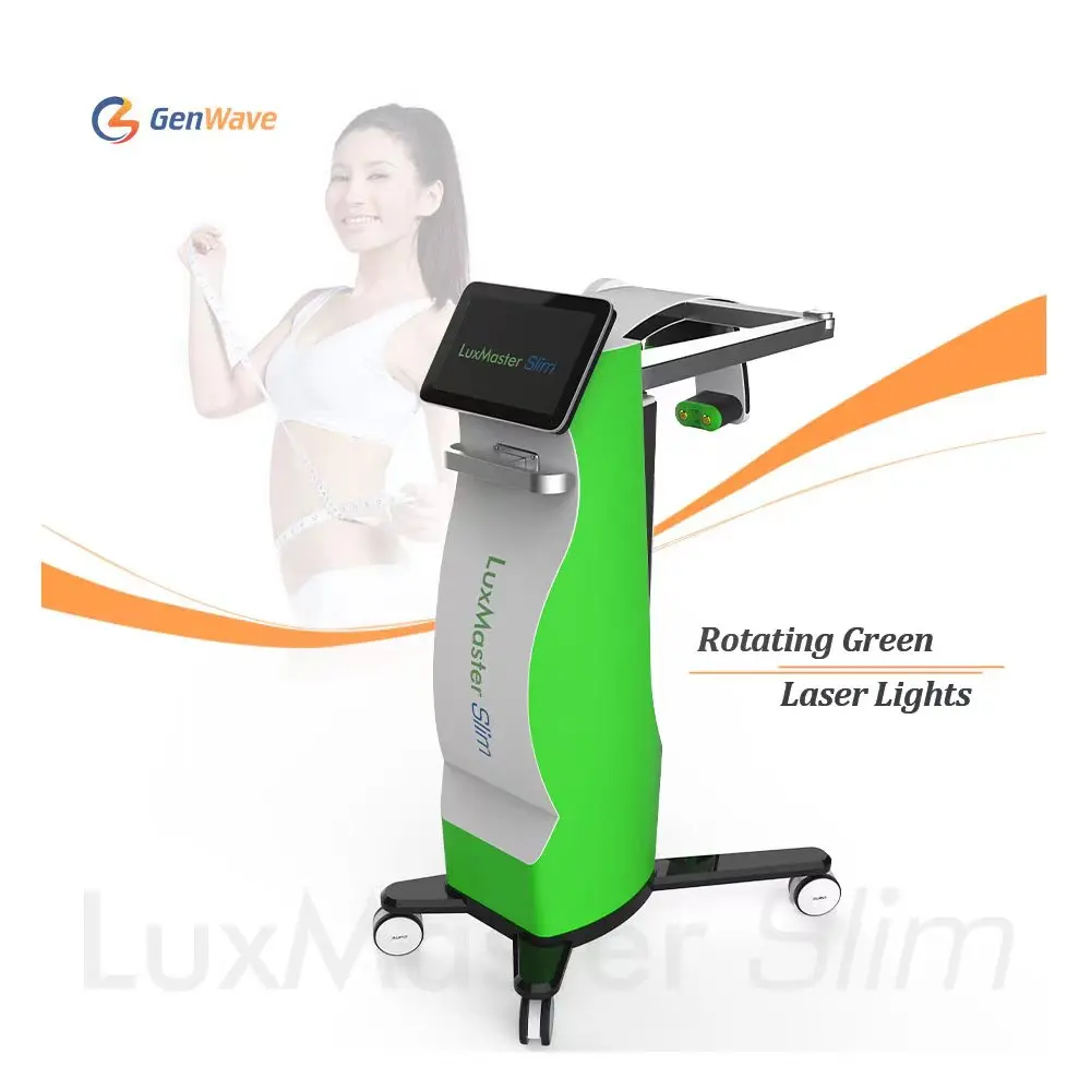 Emerald Laser weight loss Beaty Machine 10D Laser Body Slim With 532nm 635nm