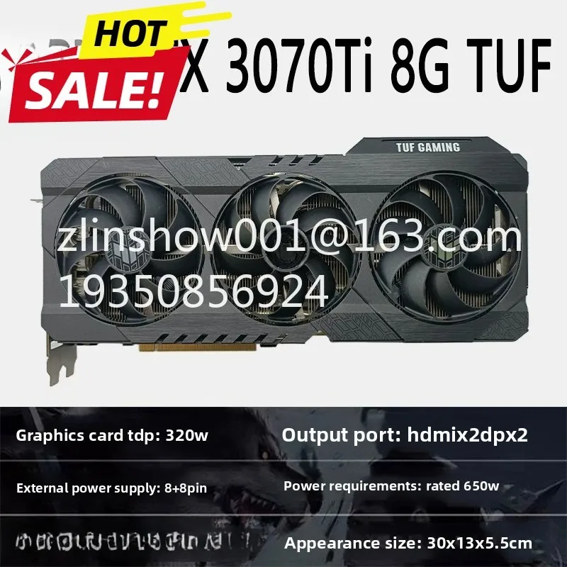 Used 2060 3060 3080 4070 3A masterpiece, e-sports graphics card
