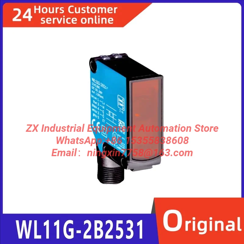 New original WL11G-2B2531.  mirror reflective photoelectric sensor