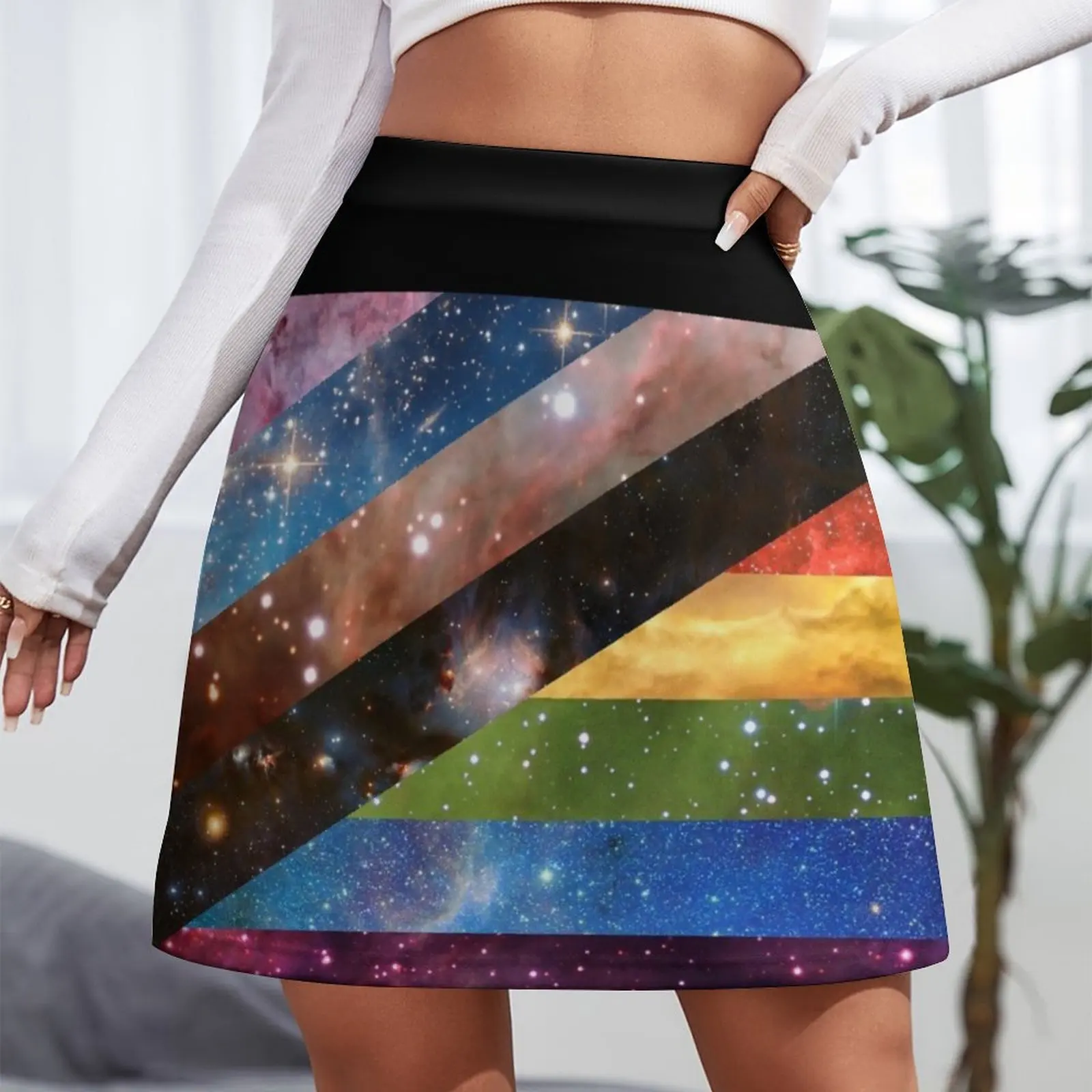 New Pride Flag Designs - Galaxy Edition Mini Skirt Summer women's clothing night club outfits