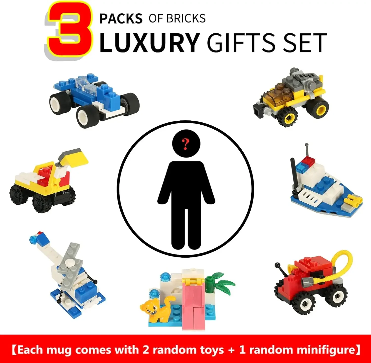 Built in Brick Coffee Cup, Fun and Innovative Building Block Cup, Children's Male and Female Christmas Creative Building Blocks