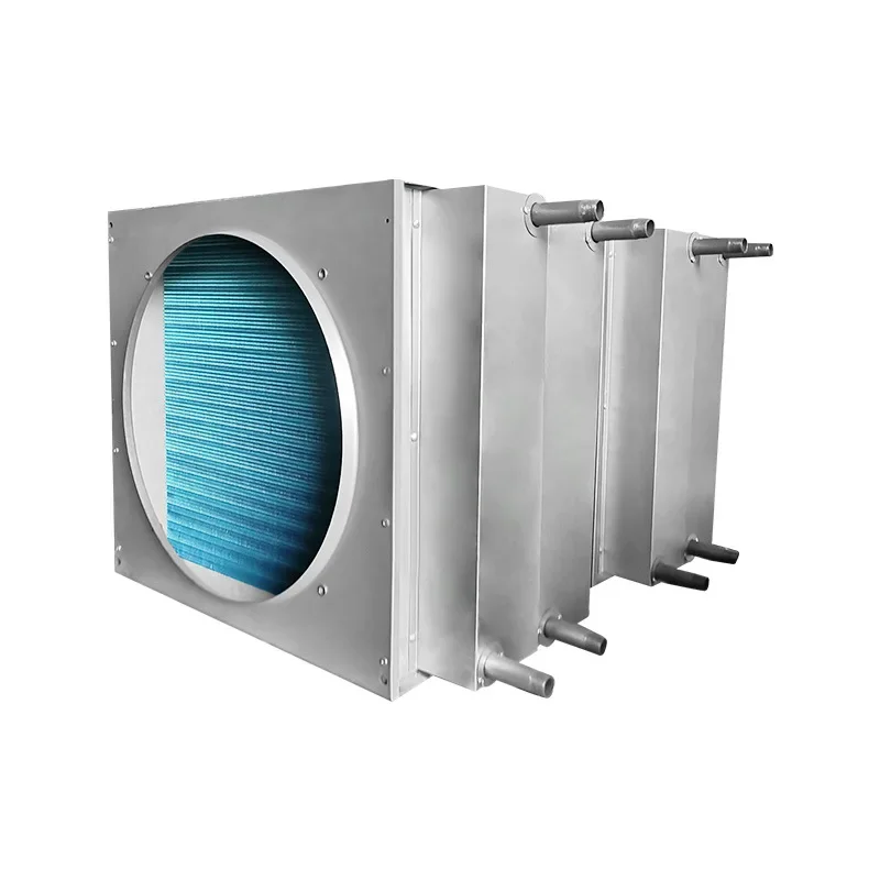 Industrial Chiller Surface Cooler Copper Tube Aluminum Fin Condenser Refrigerator Refrigeration