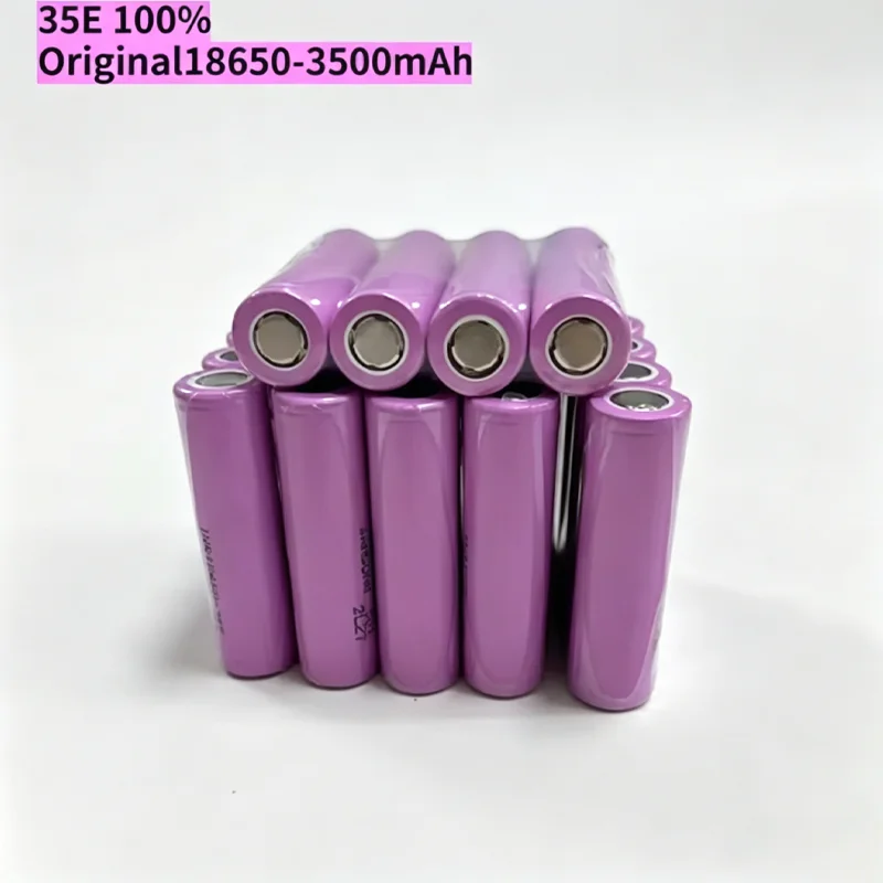 

Аккумулятор 3.7V 3500mAh 18650 для Samsung 35E INR 18650, литий-ионный, 20А, сменный внешний аккумулятор