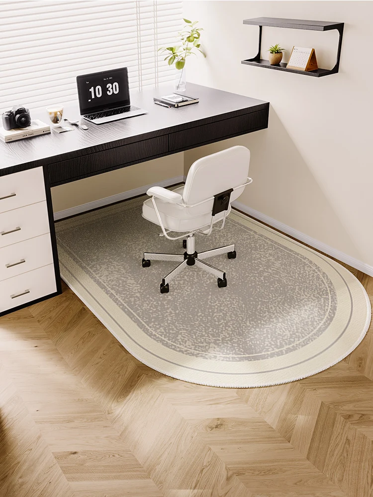 VIKAMA Office Chair Mat for Hardwood Floor Desk Anti-Slip Multi-Purpose Floor Protector Rug for Rolling Computer Chair Mat