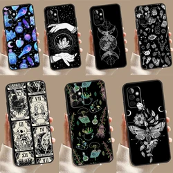 Occult Witchcraft Moon Gothic Witch Case For Samsung Galaxy A52 A32 A12 A14 A34 A54 A51 A71 A53 A33 A13 A15 A25 A35 A55 Cover