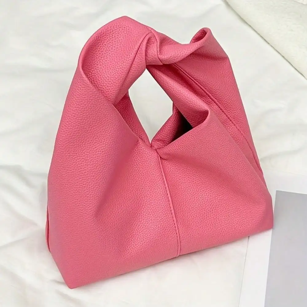 Torebka, torebka na nadgarstek, niszowy design, torebka typu cloud bag, torebka, nowa ekskluzywna plisowana torebka typu horn bag, miękka torebka na ramię z PU, torebka damska, modna i prosta, na wyjścia i imprezy. — zdjęcie 7